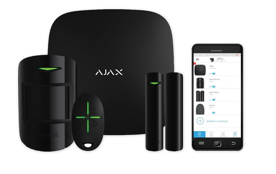 Ajax-Starter-Kit-3 Ajax Starter Kit - vezeték nélküli riasztó kezdőcsomag